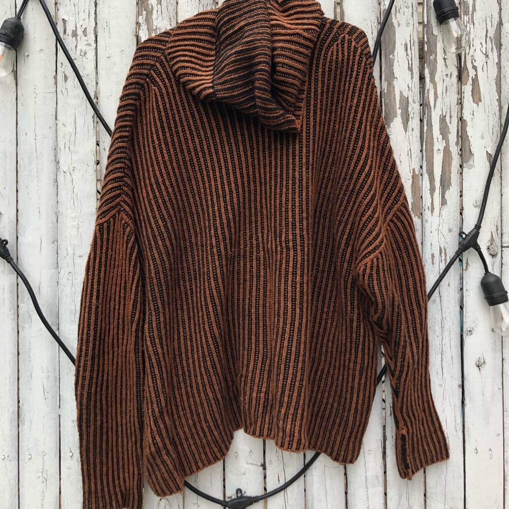 Oversized turtle neck sweater